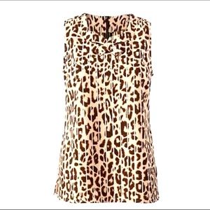 CAbi Ginger Leopard top